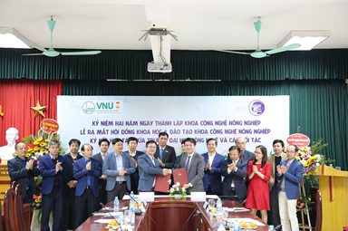 Lễ ký kết hợp tác với Viện Thổ nhưỡng Nông hóa